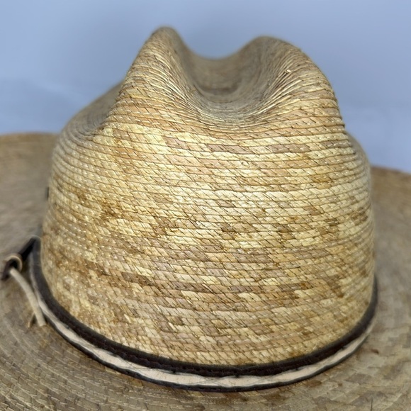 Turner Hat Company Bull Rider Straw Hat 71/8 - Picture 2 of 10
